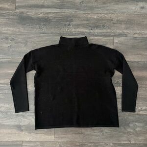 French Connection Black Mock Neck Sweater